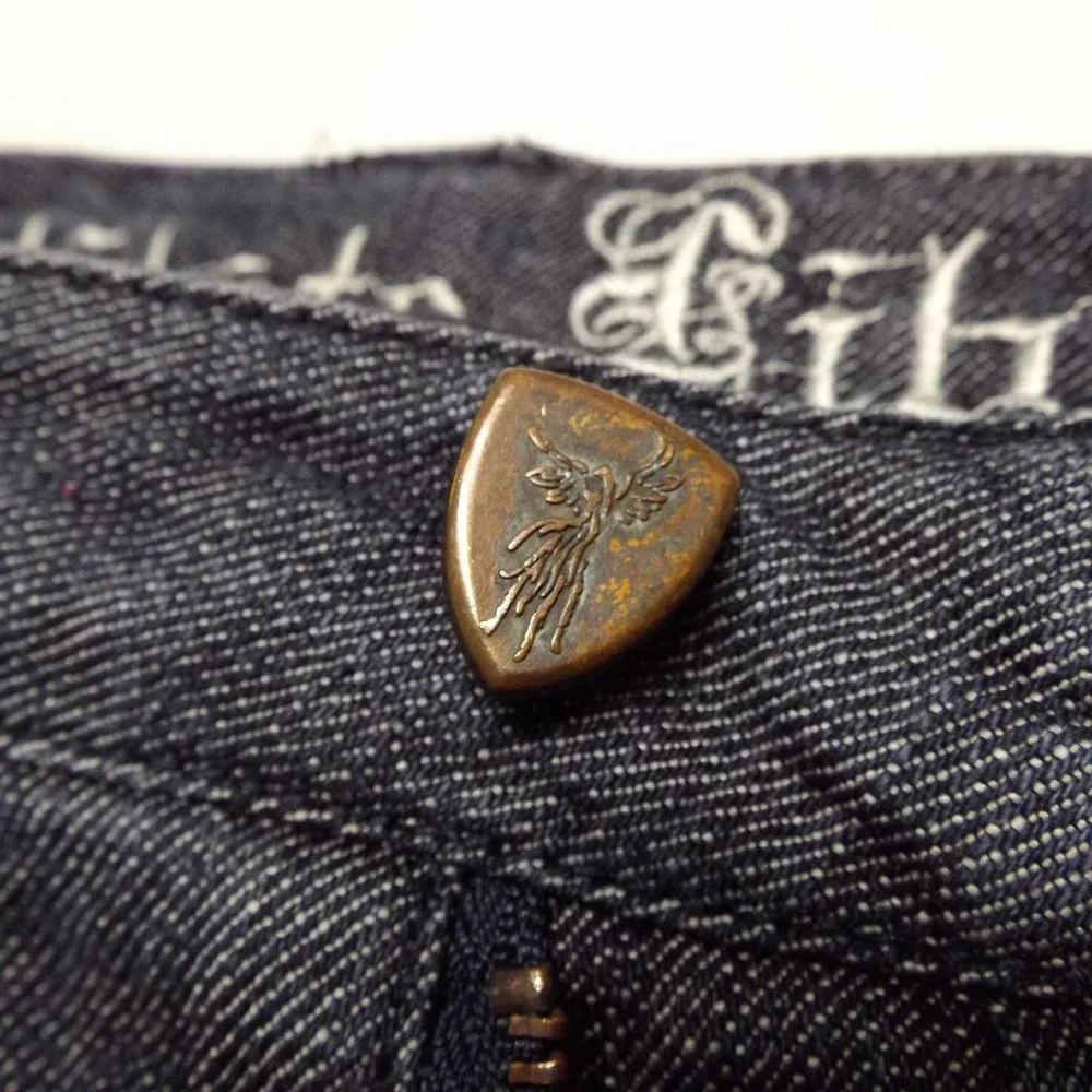 Institute Liberal lace bottom‎ raw hem denim shorts 14